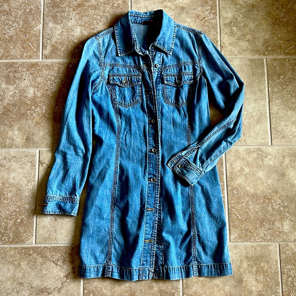 Denim dress